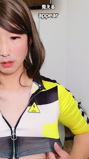 Race Queen Puts a Balloon in Her Anus