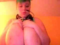 Busty BBW Amateur Babe on Webcam