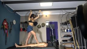 MISTRESS GAIA - MY SUBMISSIVE CARPET - HD