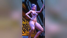 Honoka Strip Tease All Day