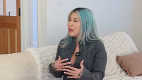 Asian-Latina Girl Tokyo Lynn Playing Naked Games on Tom Games Podcast