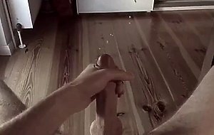 Massive Cumshot in Slow Motion