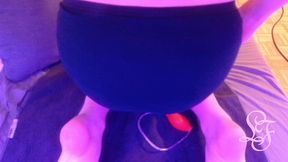 huge anal balloon and fisting for my little ass