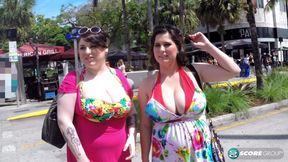 A day in South Beach with Alana Lace and Kelli Maxxx