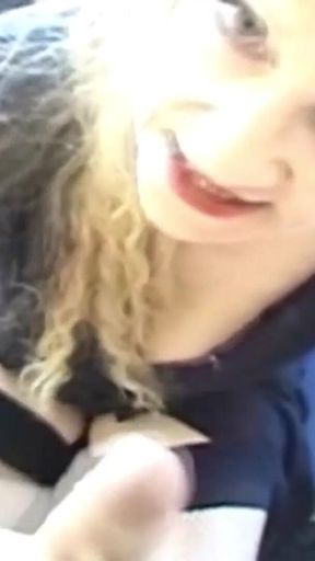 This Blonde French Slut Got Big Load of Cun on Her Face