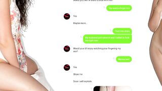 Sexting with a Pornhub Fan - Hubby came Home and Screwed me so Rough