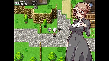 Impregnate my harem farm [ BREEDING HENTAI game ] Ep.32 making the NUN PREGNANT again !