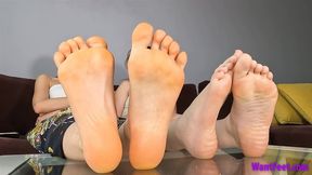 Double Foot Fantasy - Sexy Soles - HD MP4