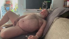 Wanking at the Sofa 5
