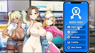 Body Pay [ Hentai Game ] Ep.2 tame her with a rough BDSM fucking on a leash !