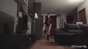 MISTRESS NYX - DEHUMANIZED AND TOILET PAPER HOLDER