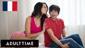 Eliza Ibarra Puts On Wrong Glasses & Fucks Her Stepbro Instead Of Bf! French Subtitles