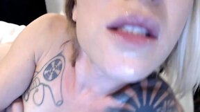 DD shemale cum show self facial 2018-01-09