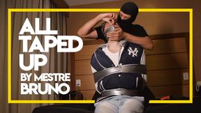 Tonny Tape all taped up by Mestre Bruno (1080p) Gay Bondage - Gay Domination - Foot Fetish - Handgag - BDSM