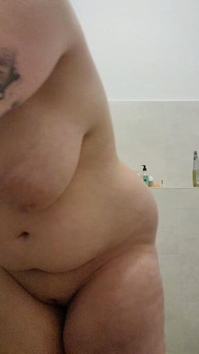 Medical Breast Exam with Latex Gloves