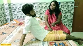 Hot Porshi Bhabhi Pheli sex with New devar! Hot sex