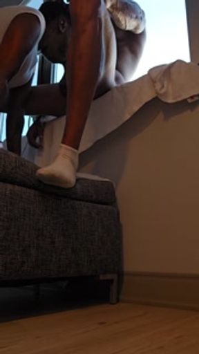 She back at it! Super sloppy