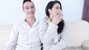 Big Stud Tastes Cuck Wife Nicole Black's Gaping Asshole