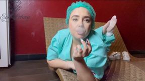 Evil Lohan: Smoking Doctor and Sweaty Feet (1080 EN-sub)