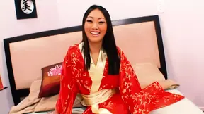 Mr  Chews drills Asian mom Evelyn Lin's tight pussy
