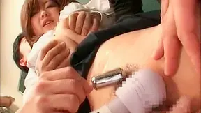 Chica Japonesa Apasionante Jugando Con Su Coñito Picaro