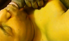 JoeSchmoeXXX.com - Young man strokes BBC before barebacking old cocksucker