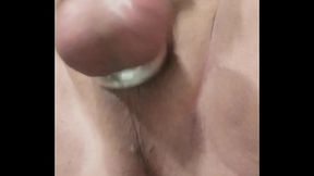 Play with rings and cum