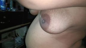 I fucked her doggy style with a condom on, it was so much fun.