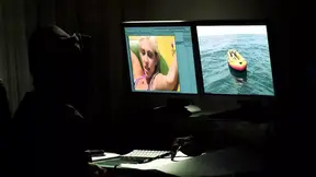 Christine Alexis gets the cum fucked out of her on a raft in the ocean