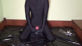 Sybian Play With Anal Orgasm