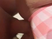 My sexy bbw wife let me fuck her and cum on her panties