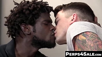 Perps4Sale.com - Devin Trez &amp_ Dakota Payne - Naughty Twink Crook Fucked by Big Black Cocked Guard