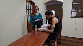 Chemistry class with MILF teacher Maisa Pravo and her gifted student