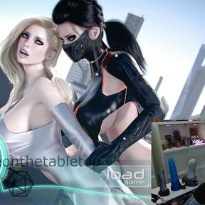 MILF gamer overview Flying High futa porn game Part 1