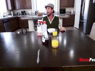 Old Dude Asks His Step Grandson For Aid Pleasuring His GILF WIFE (POV)