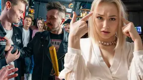 Hot Blonde Seduces Stranger In Public And Gets Fucked Hard