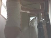 [Libido Vaccine ♥] Crazy Japanese student masturbating while working on a computer ♥♥♥♥ [Anal]