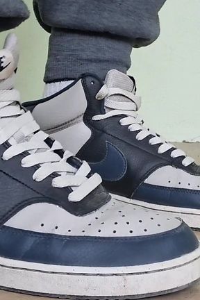 Nike Sneakers on My Feet