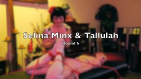 Tickle Wars 4 - Bout 6 - Selina Minx & Autumn MP4 Tickling - Bondage - Femdom