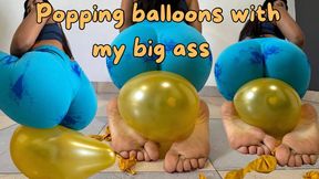 Popping Balloons With My Big Ass