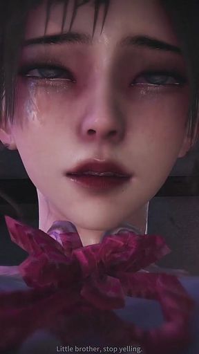 B014 Man Shrunk and Trapped in Woman's Vagina Pussy Swallowing