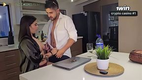 Stepfamily fuckfest! BBW stepmom takes double penetration from her 2 insane stepsons in a homemade porno!