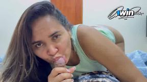 Latina Vanessa supplies a DT like a pro and almost catches us. 1win with hot, bare girlpartner! Homemade C never felt so good.