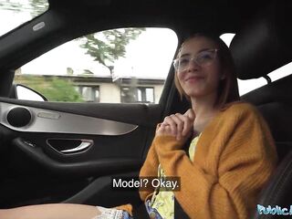 Public Agent - I creampied her constricted little twat outdoors