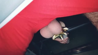 Santa Unloads His Fat Sacks before the Big Night