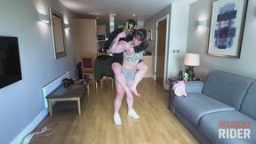 Kortney Olson Effortless Strength: Cleaning With a Human Backpack