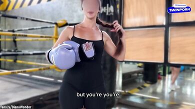 Gym pickup leaves her dripping while bouncing on my stiff cock in a bodysuit