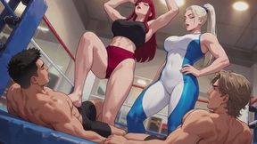 Mixed Wrestling Stories #24B: Tag Team Mat Domination (Animated)
