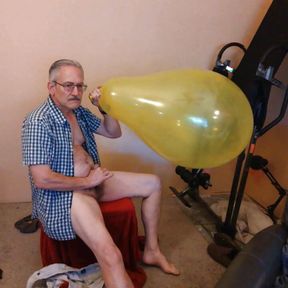 98) More Slow Q24 Balloon Inflation and Jerk Off Fun