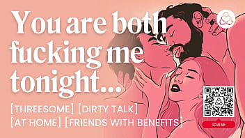 ASMR Audio Porn: Friends with Benefits Bi MFM Threesome with Anal Sex &amp_ Double Penetration &ndash_ Erotic Audio
